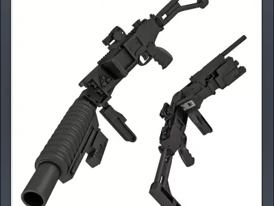 Corner Shot 3D model