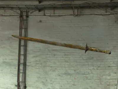 Ninja Sword 3D model