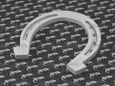 Horseshoe 3D model 3D model