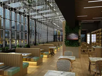 Liquor Cafe 3D model