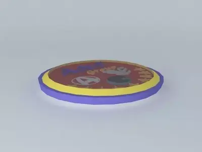 ANT logo Free 3D model