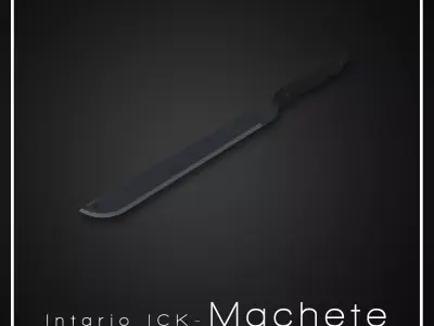 Intario ICK-Machete-P5 Low-poly 3D model