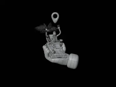 Traveling Location 3D model