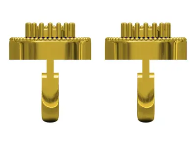 Beautiful Small Size Earring 3D print model