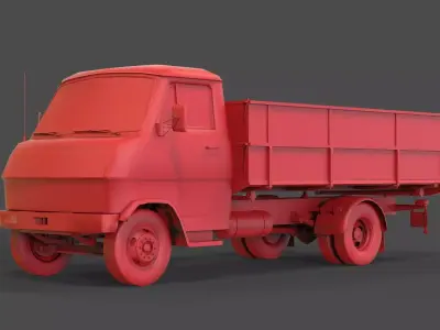 Hanomag Henschel F65 3D print model