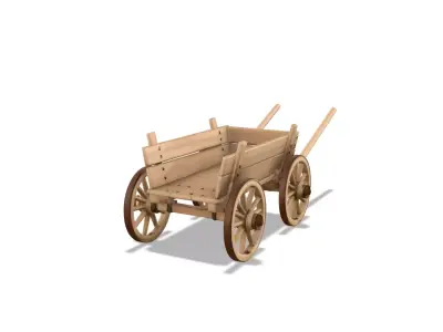 Medieval Market Props Pack Low PBR  Low-poly 3D model