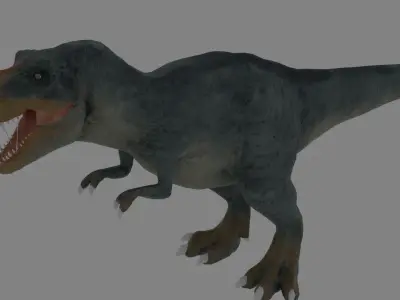 T Rex Free low-poly 3D model