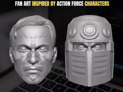 Ironblood Kit 3D printable File For Action Figures 3D print model purchase