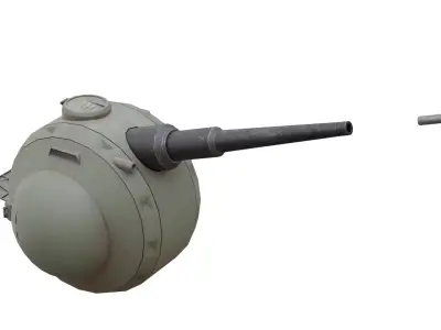 ball tank Free low-poly 3D model
