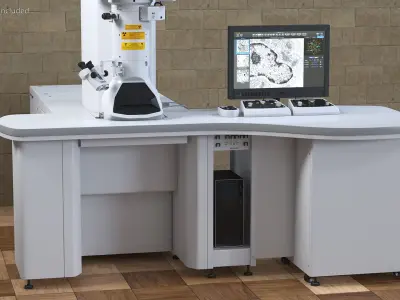 Generic Electron Microscope with Control System 