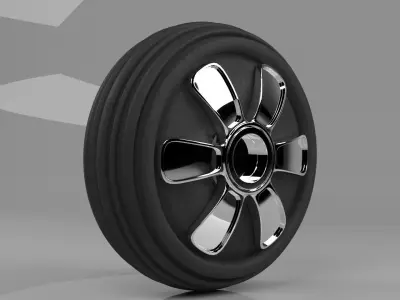 concept Tyre or tire design 3D model