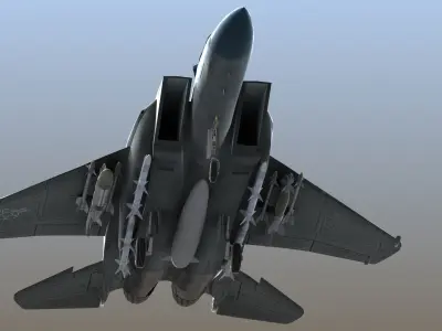 F15EX Eagle II USAF 3D model