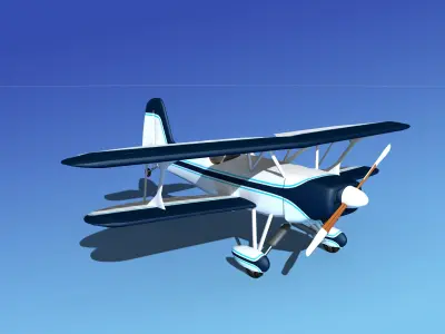 Stolp Starduster SA100 V16 3D model