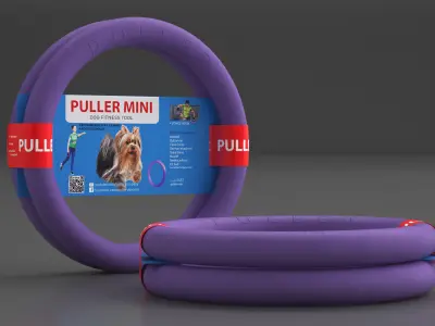 Dog Toy Puller Micro Package 3D model