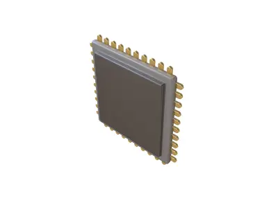 Chip Icon v1 003 Low-poly 3D model