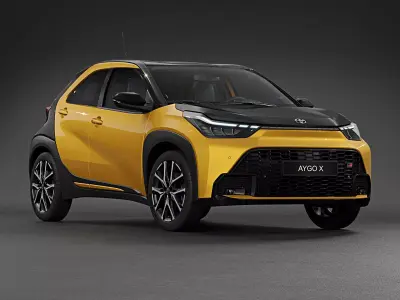 2026 Toyota Aygo X Hybrid GR Sport 3D model