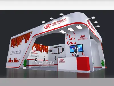 Exhibition - Area - 8X10-3DMAX2009-026 3D model