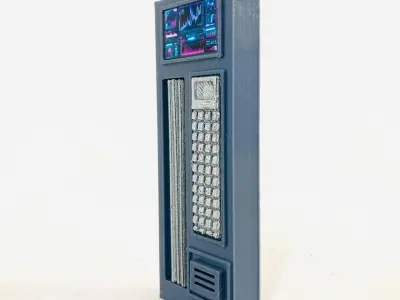Sci Fi Computer Console 3D print model purchase