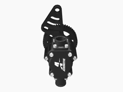 Aeromotive 12-Series Mechanical Fuel Pump Low-poly 3D model