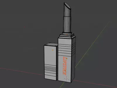 LipStick 3d Product Model Free 3D model