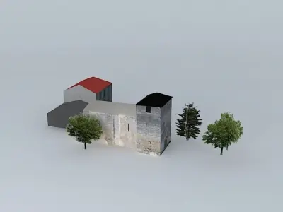 Coutures Centre Dordogne Free 3D model