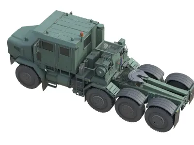 Oshkosh HET A1 Low-poly 3D model