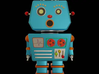 Toy Robot  3D model