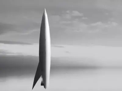 rocket 3D model