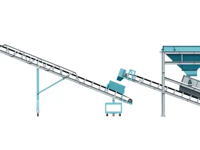 Vibrating Screen Machine for Concrete Batching Plant 3D model