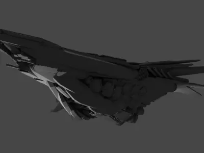 Spaceship ASTRA 3D model