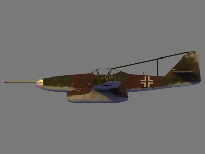 Me 262 A 1 U4 Pulkzerstorer 3D model
