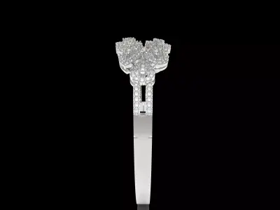 Art Deco Bracelet 22 3D print model