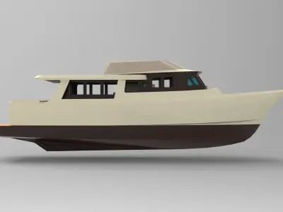Mini passanger A 3D model