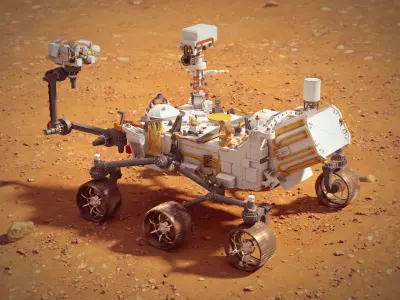 Perseverance Mars Rover 3D model purchase