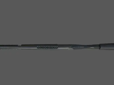 DOUBLE DEFENSE SHOTGUNS Low-poly 3D model
