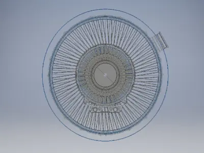 jet engine asm 3d model 3D model