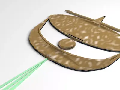 Moon Kite 3D model