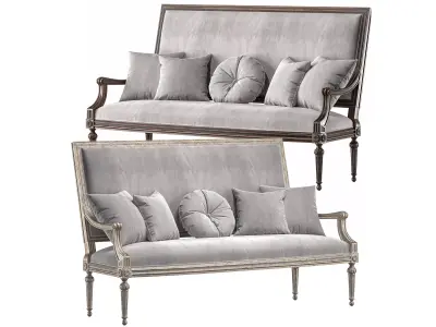 ebanista baladin sofa 3D model