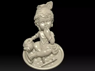 Bal gopal Krishna 3D print model