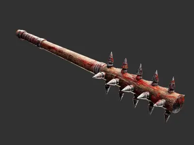 Warrior Mace Base Mesh 3D model