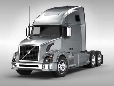 Volvo VNL670 (2016) 3D model