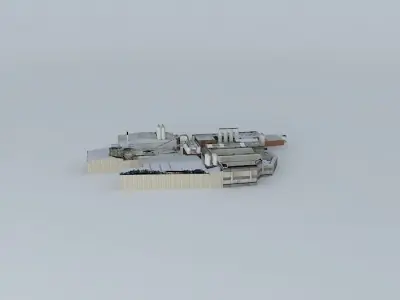 Brisbane Parmalat Factory Free 3D model