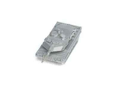Leopard Tank Model Kit Free 3D print model