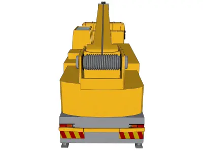 Powercrane crane 3D model