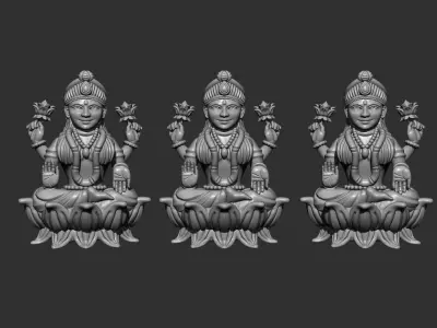 Laxmi ji  3D print model
