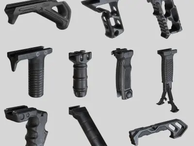 PBR Weapon Attachments Mega Pack