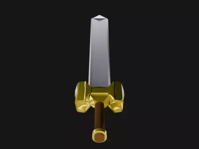 Sword Free 3D model 2