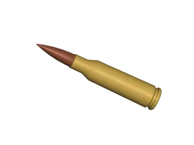 bullet 3D model 12