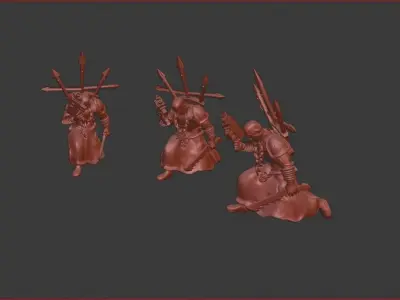Sunrise of Battle Cultists 3D model