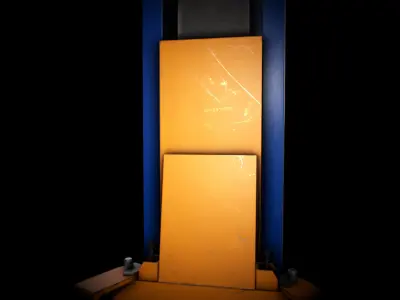 Garage Lift Hard-Surface Prop Low-poly 3D model